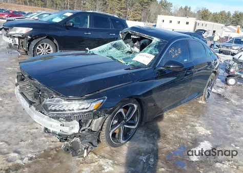 2022 Honda Accord Sport z USA, uszkodzony, nr VIN 1HGCV1F3XNA105900